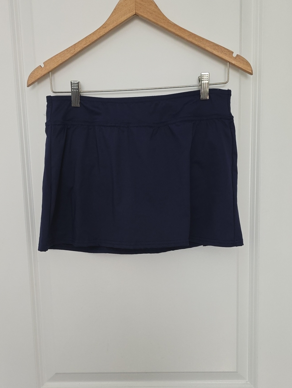 Lands End Stretchy Swim Skirt Built In Bottoms Size8